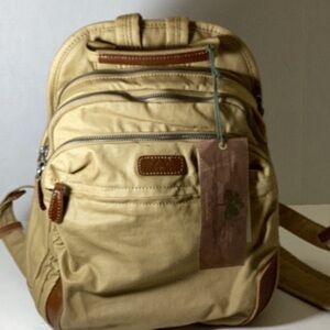 TSD BRAND
Turtle Cove Canvas Backpack - Navy